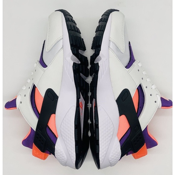 NEW Nike Air Huarache Bright Mango Black White DD1068-101 Men’s Size Multi - Picture 6 of 6